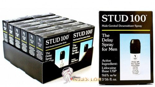 Thuốc xịt trị xuất tinh sớm Stud 100 Male Genital Desensitizer 